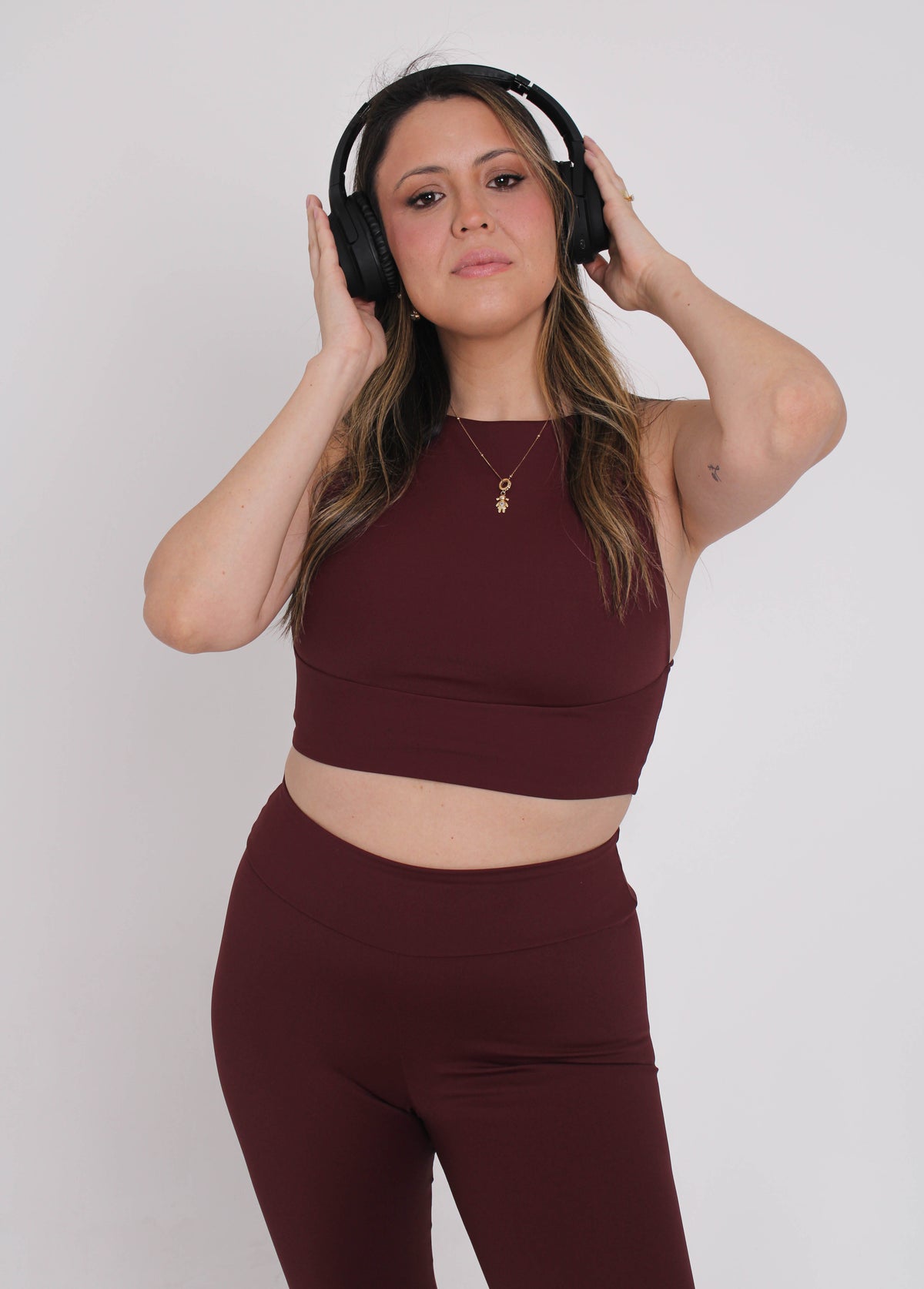 Legging Rafaela - Power Skin™ - Marsala