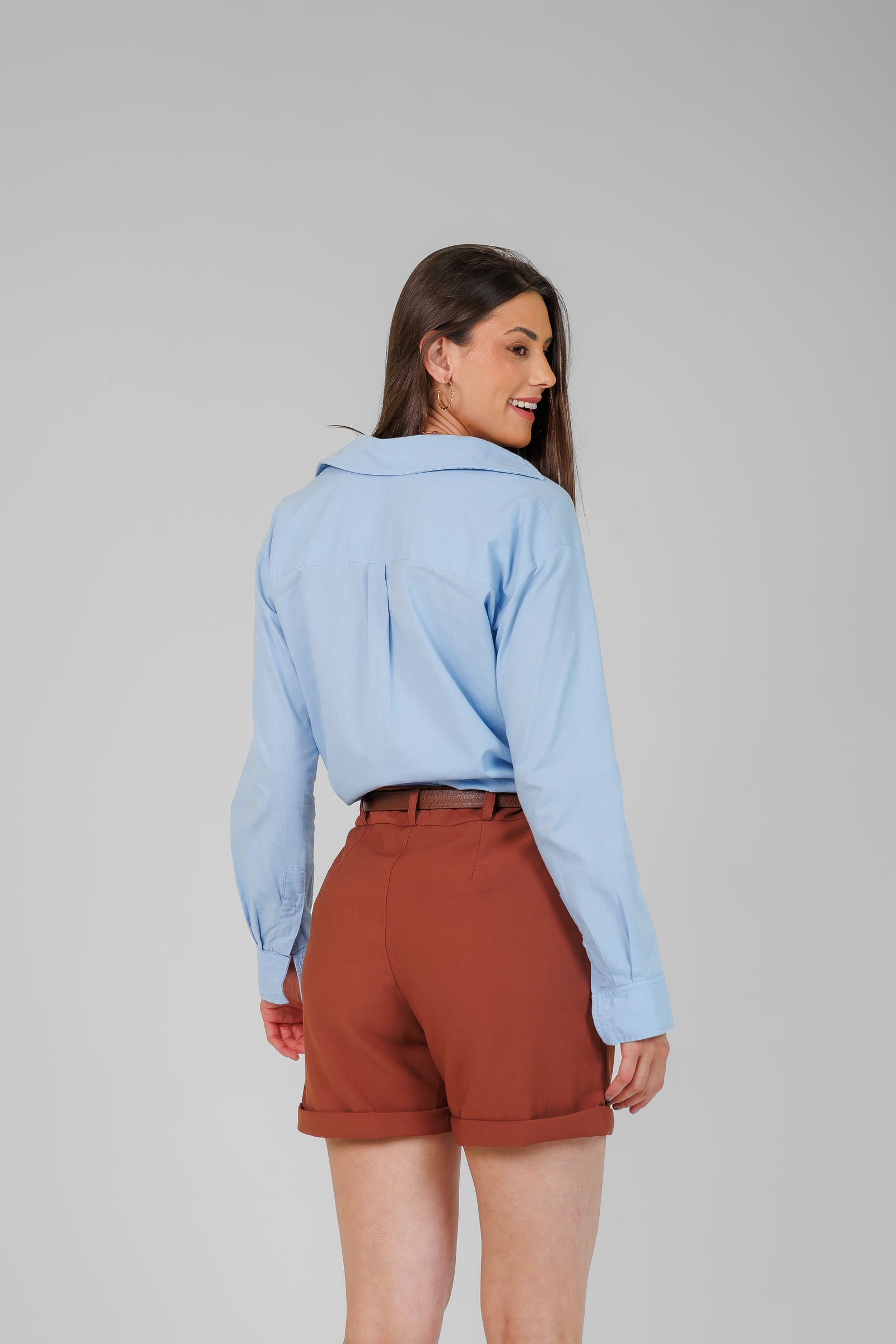 Short Barbara - Marrom Chocolate