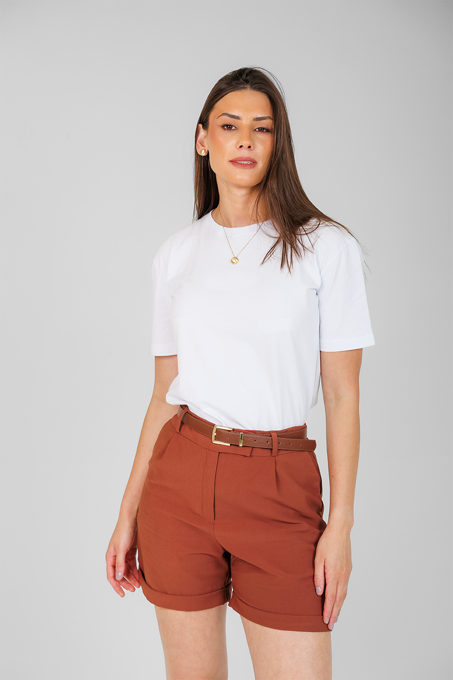 Camiseta Karine Branca