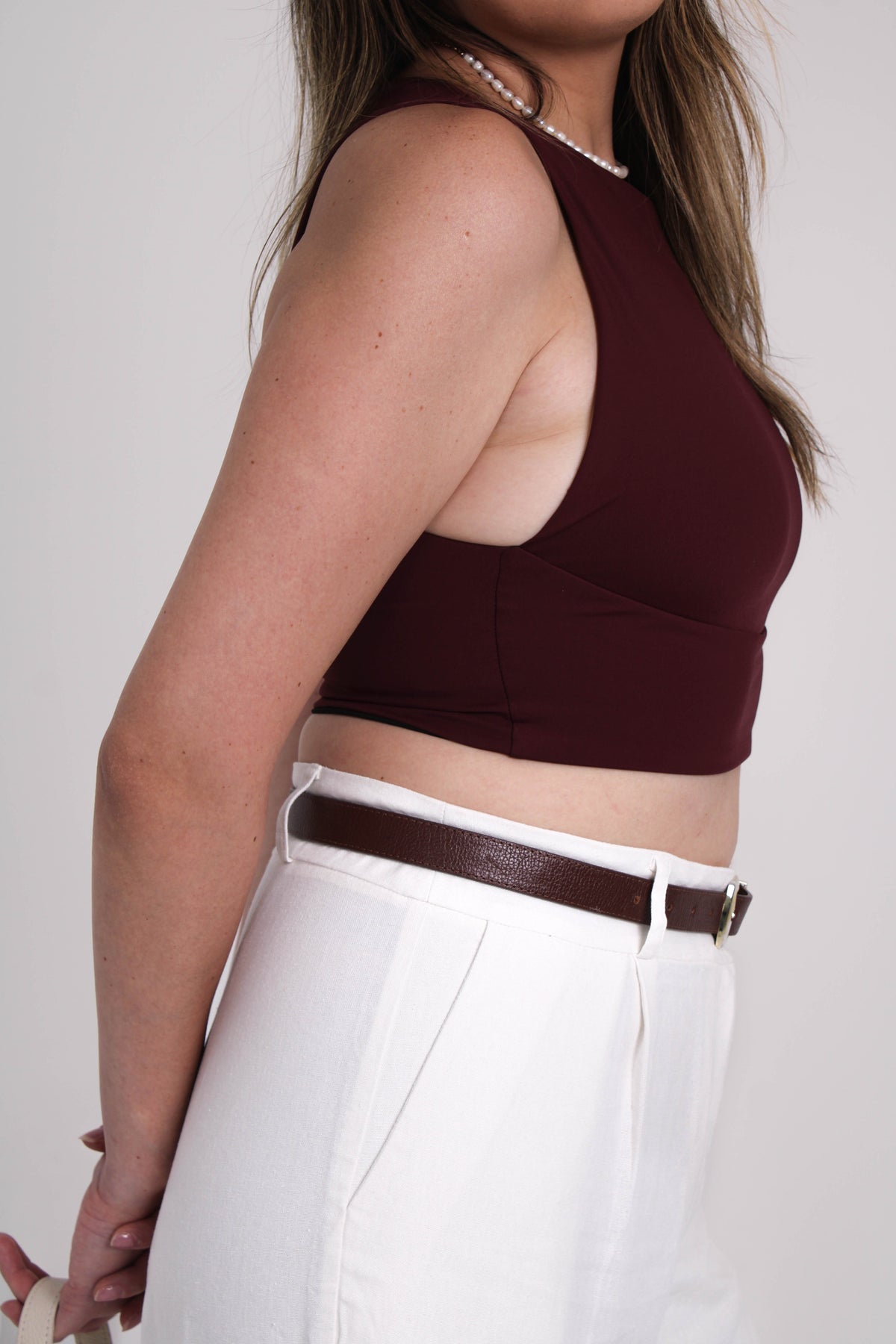 Top Denise - Power Skin™ - Marsala