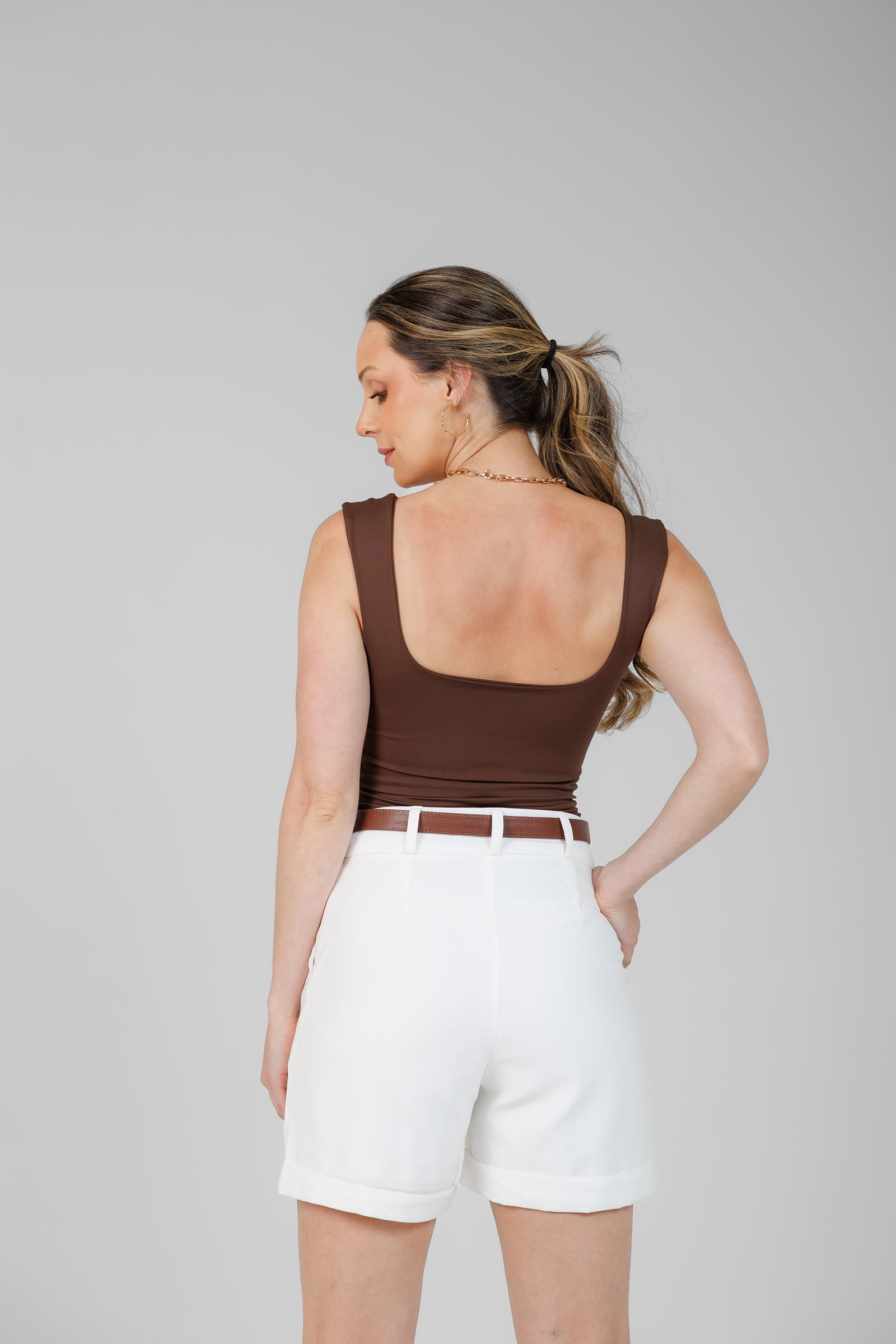 Blusa Marcella Café