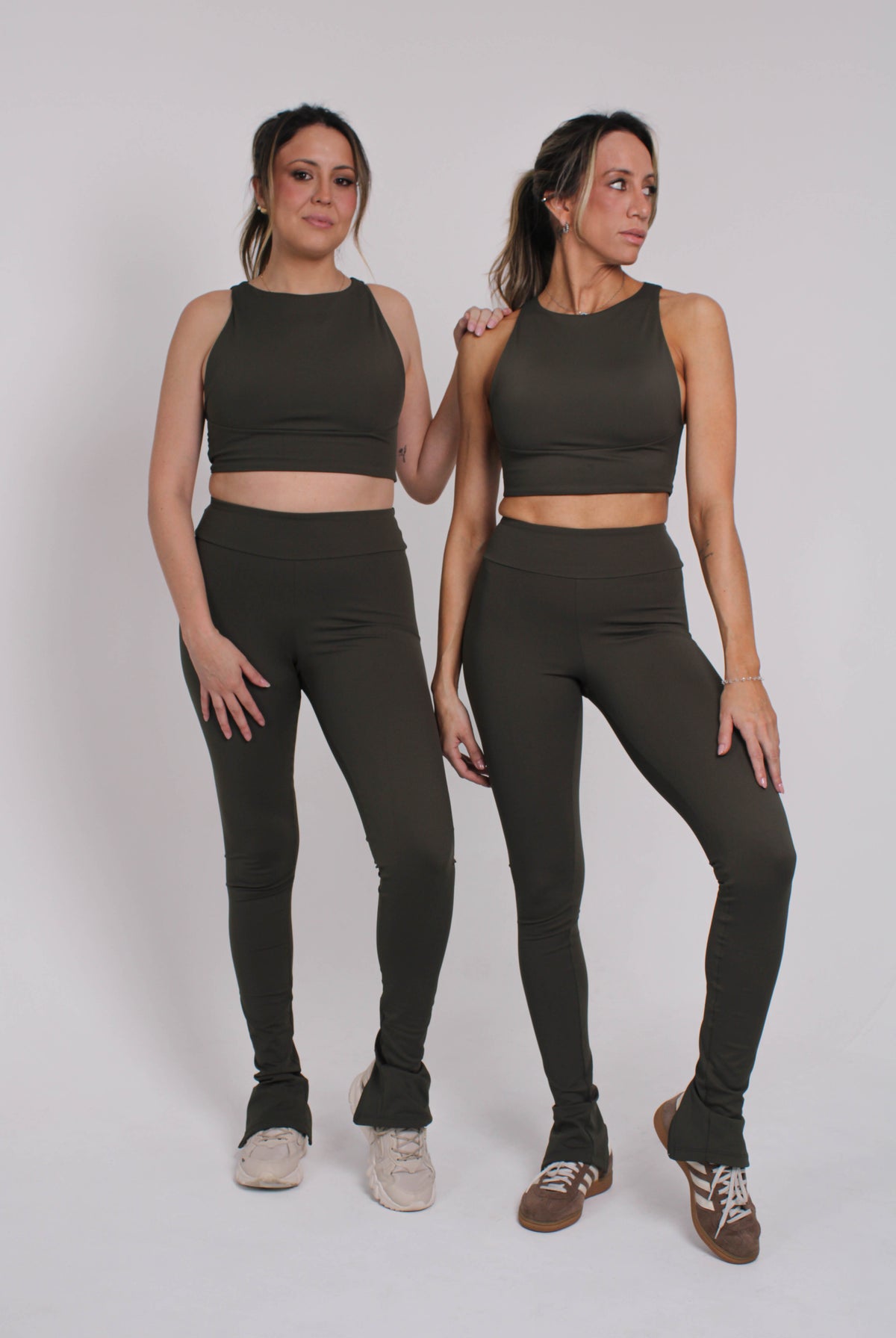 Top Denise - Power Skin™ - Verde Militar