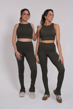 Top Denise - Power Skin™ - Verde Militar
