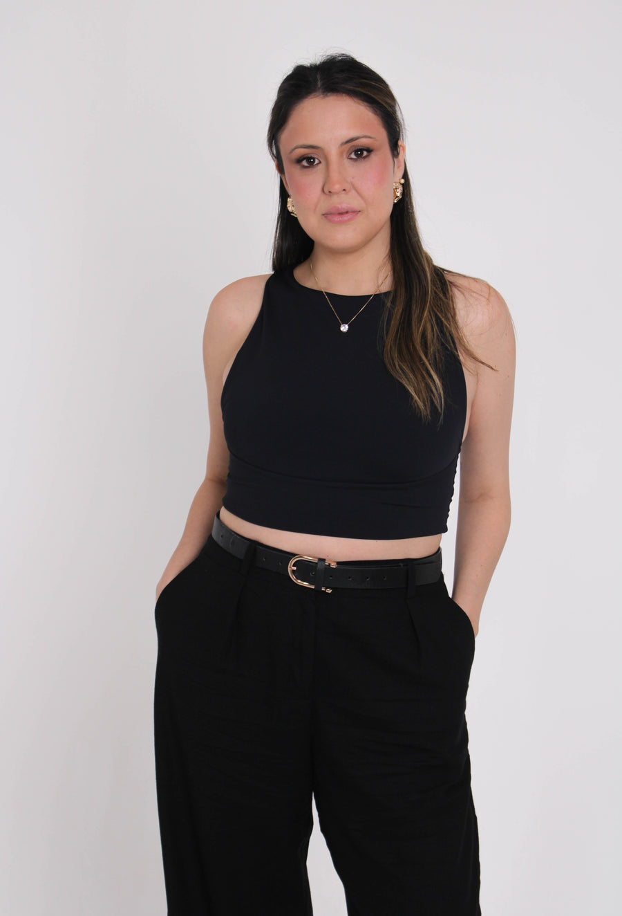 Top Denise - Power Skin™ - Preto