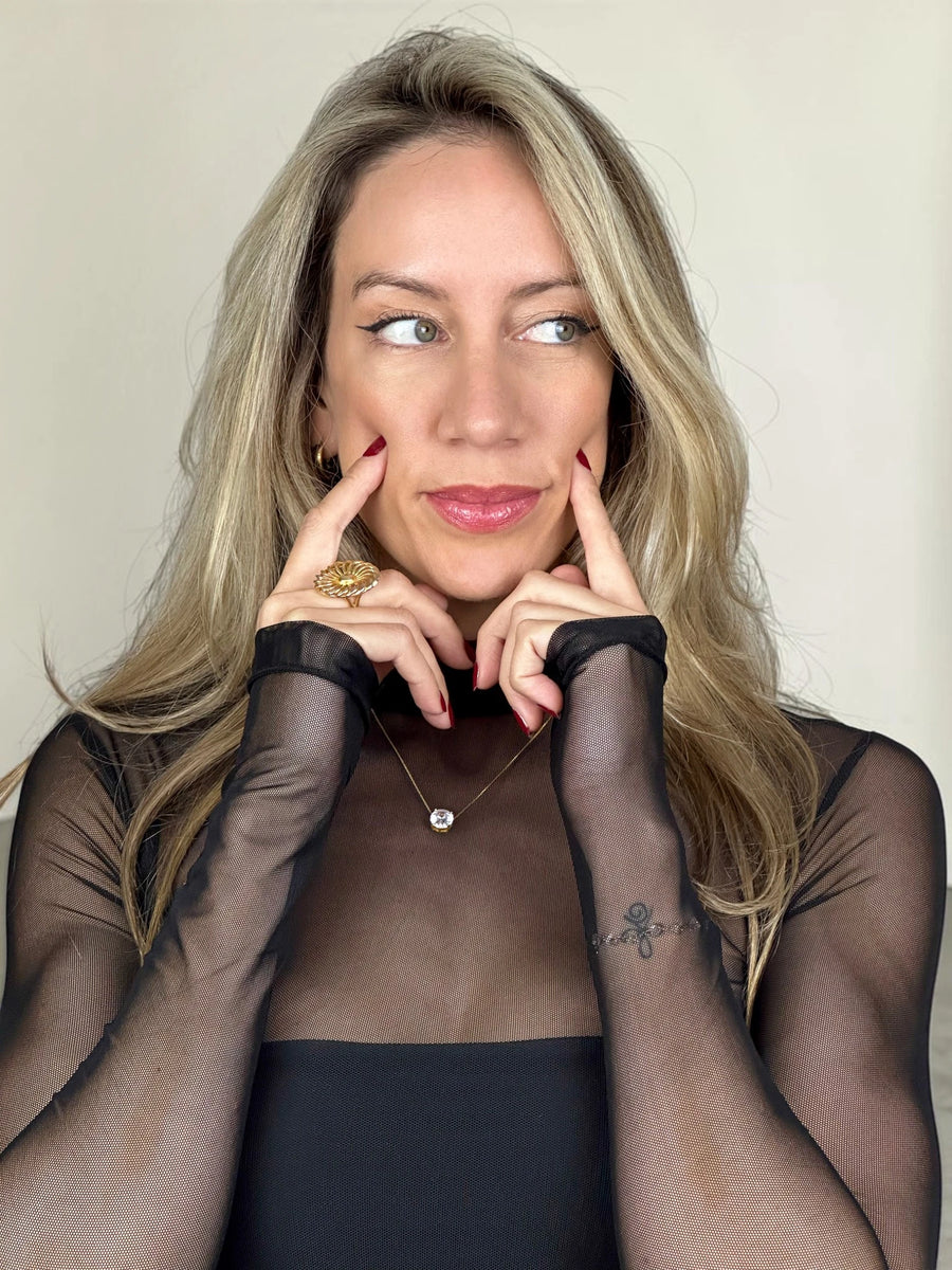 Blusa Ana - Preta (pré-venda)
