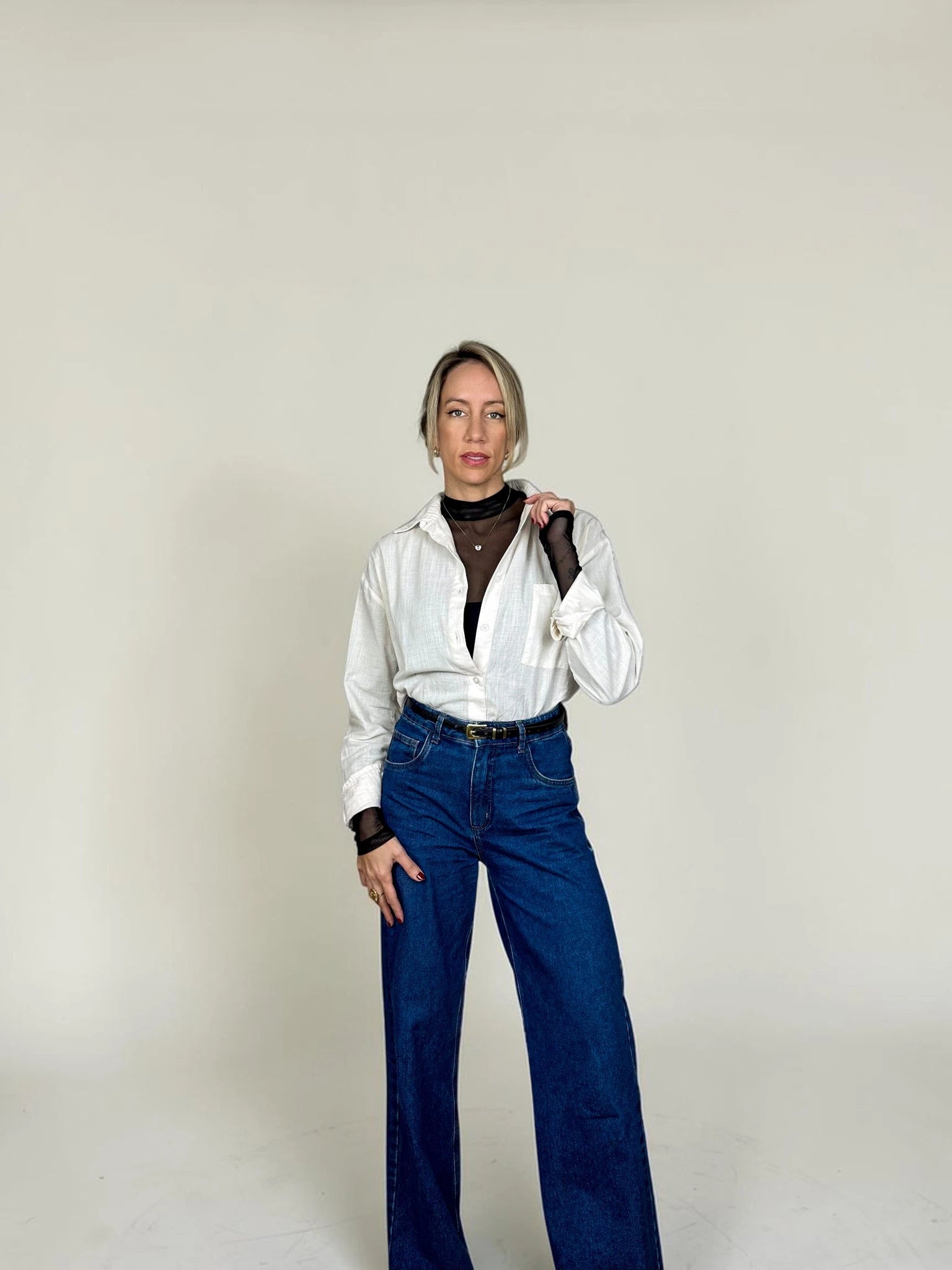 Blusa Ana - Preta (pré-venda)