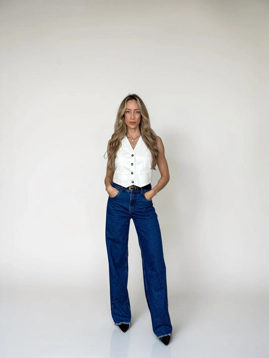 Jeans wideleg Alessandra
