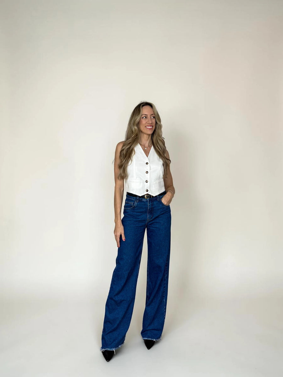 Jeans wideleg Alessandra