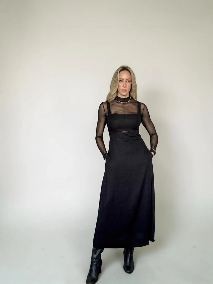 Vestido Liana - Preto