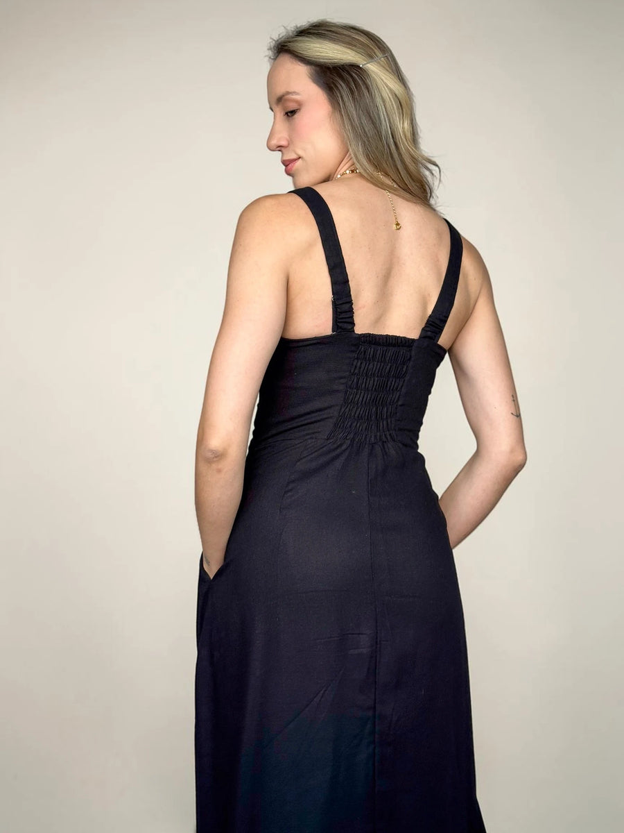 Vestido Liana - Preto