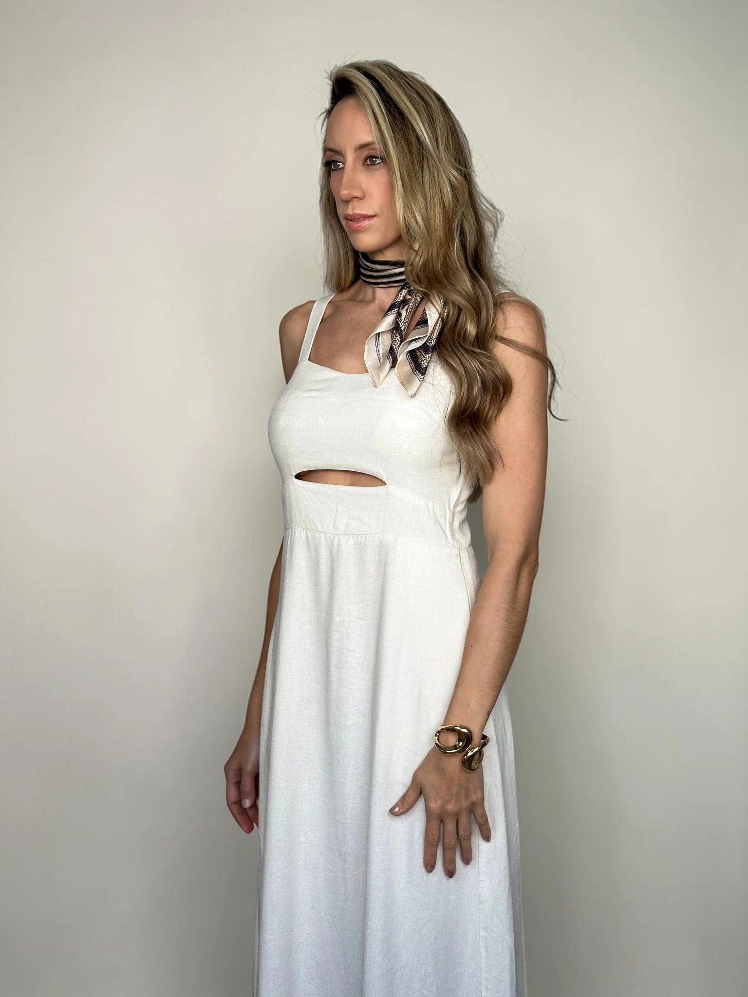 Vestido Liana - Offwhite