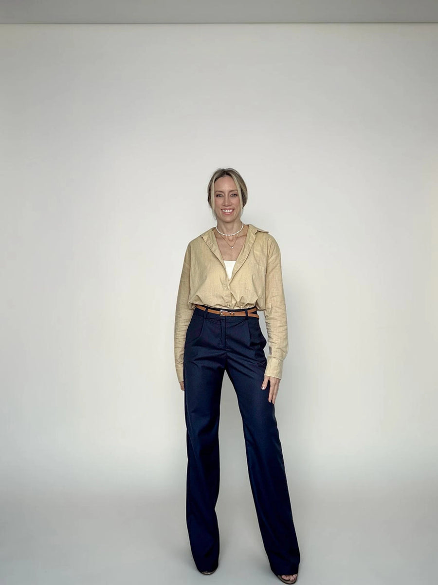 Calça Marianne - Marinho