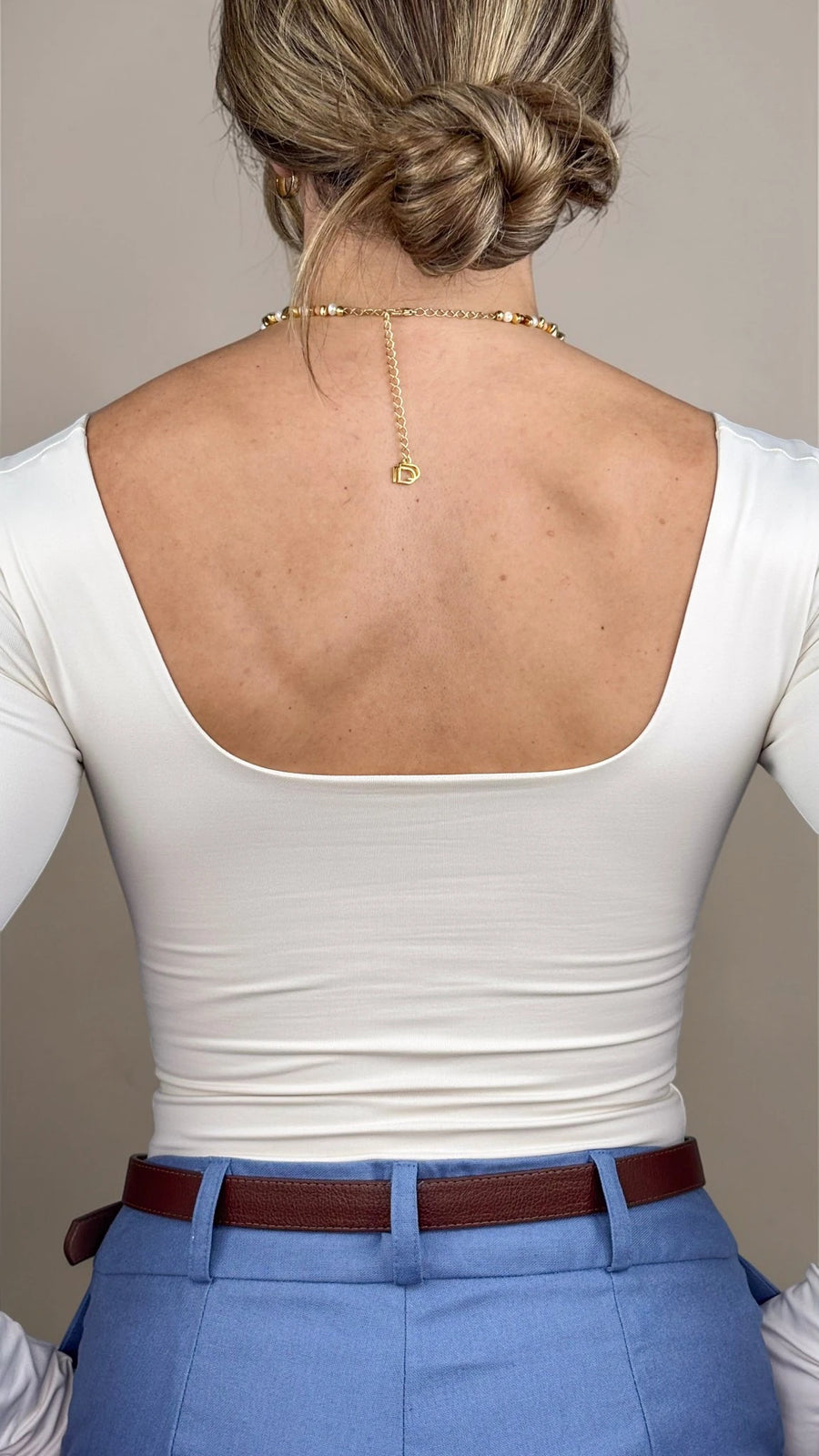 Blusa Stefanie - Offwhite