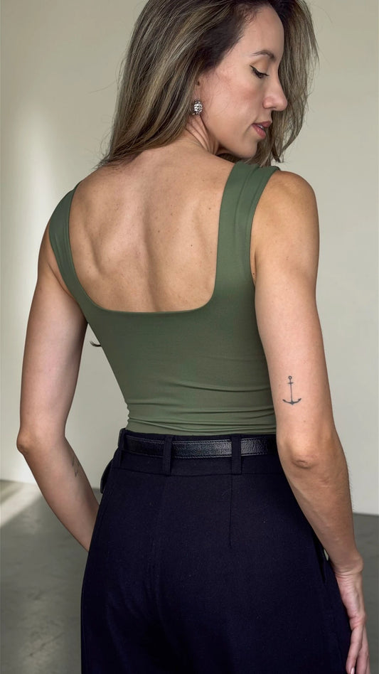 Blusa Marcella - Alcaparra