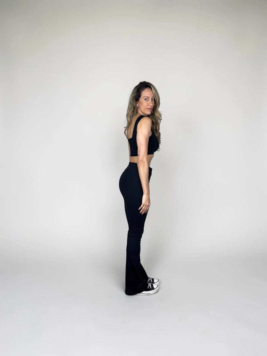 Flare Tatiana - Preta - Sculpt™
