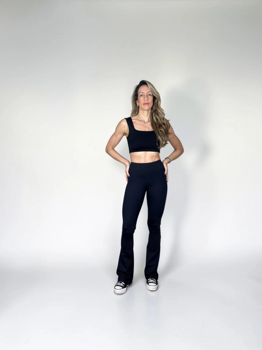 Flare Tatiana - Preta - Sculpt™