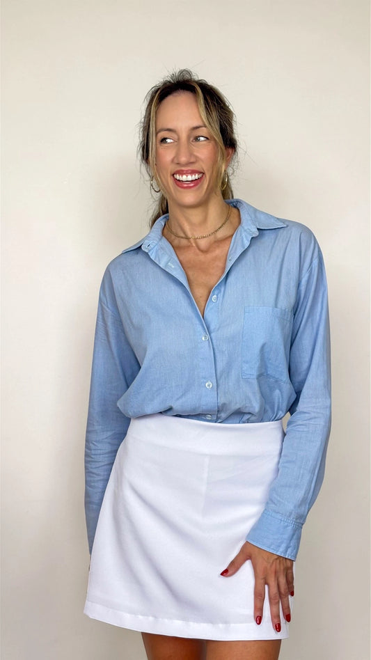 Saia Amanda - Branca